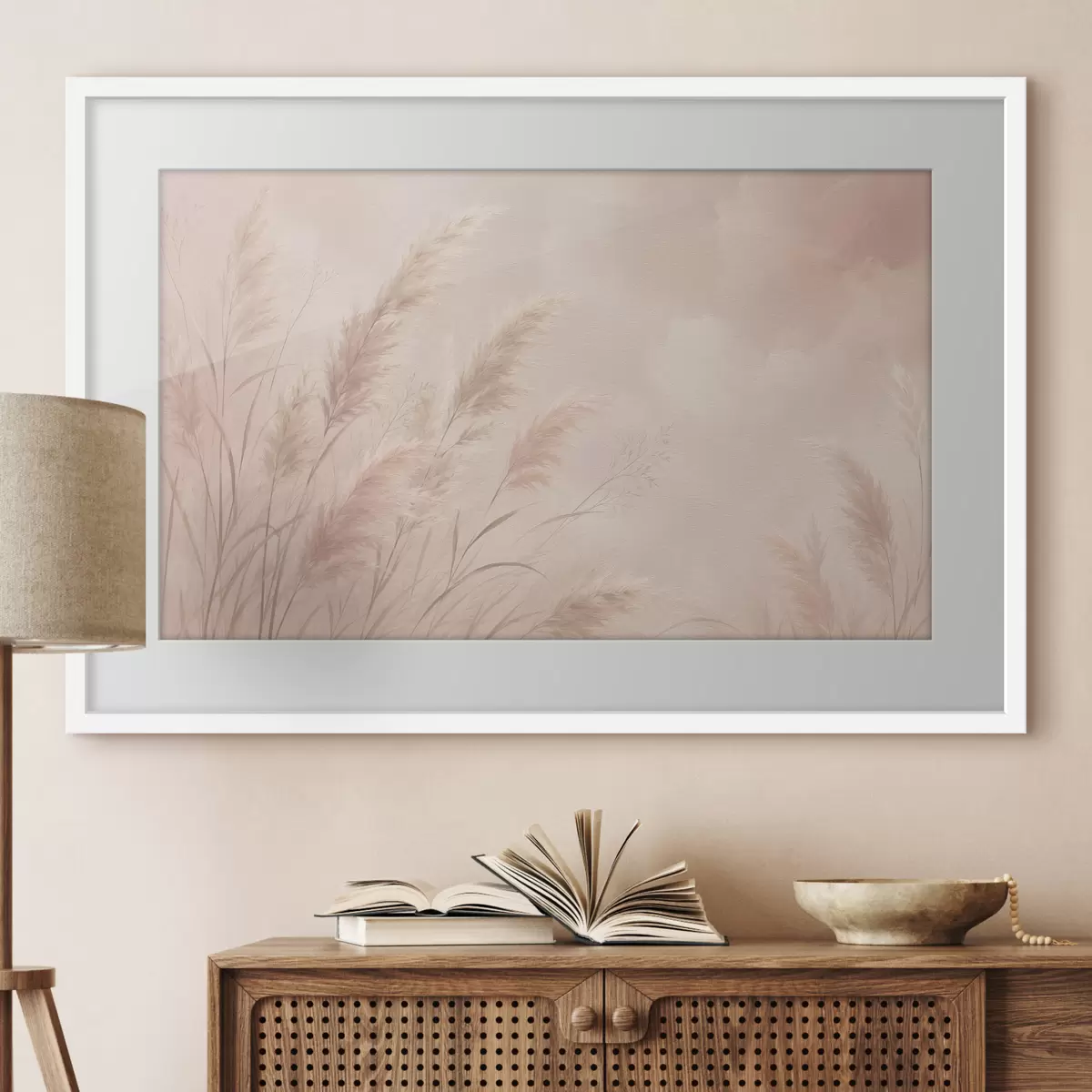 Poster Gräser und Leidenschaft f49931