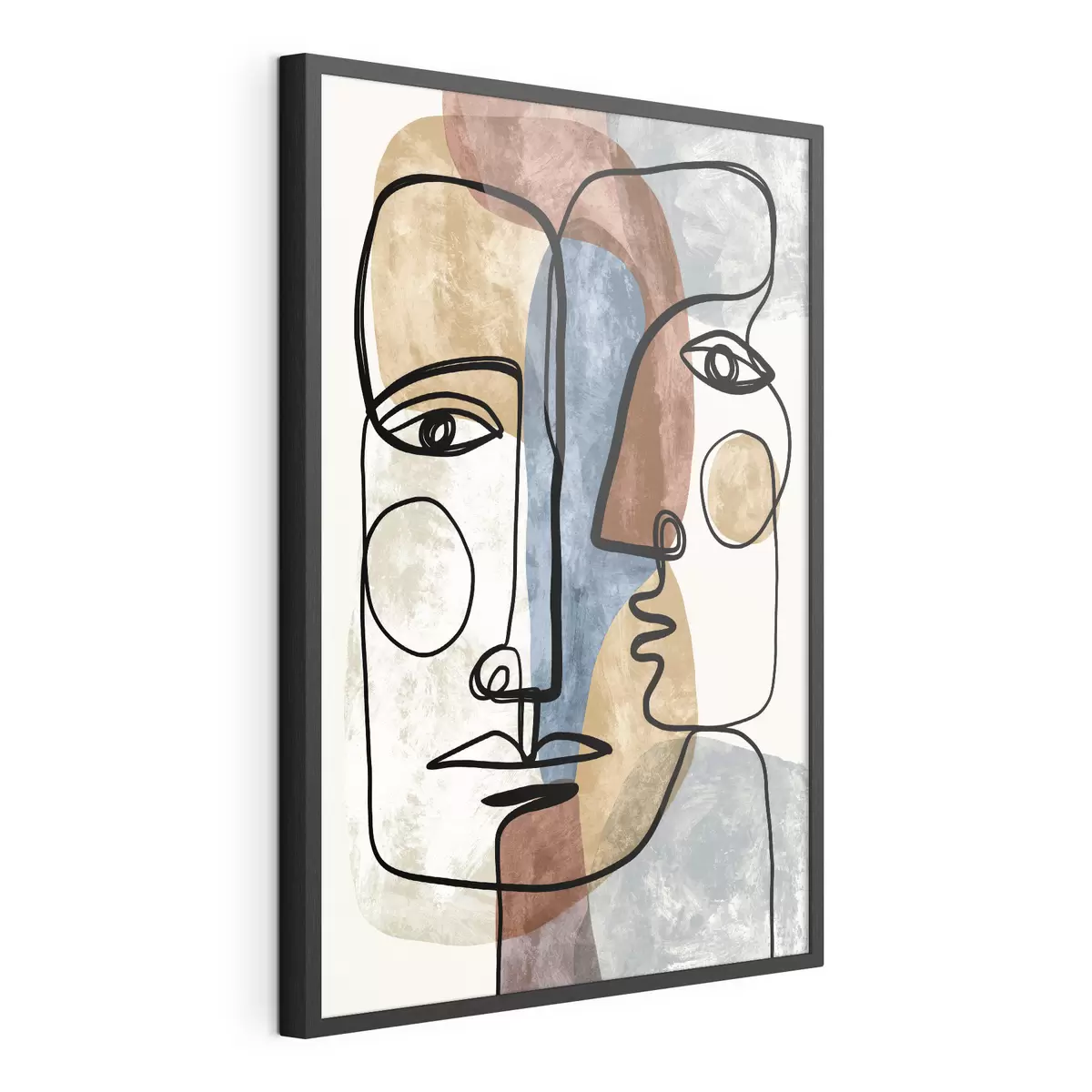 Poster Abstrakte Gesichter f49758