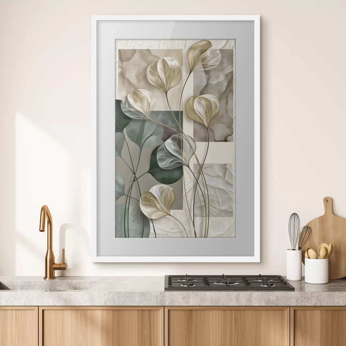 Poster Botanische Abstraktion f49759