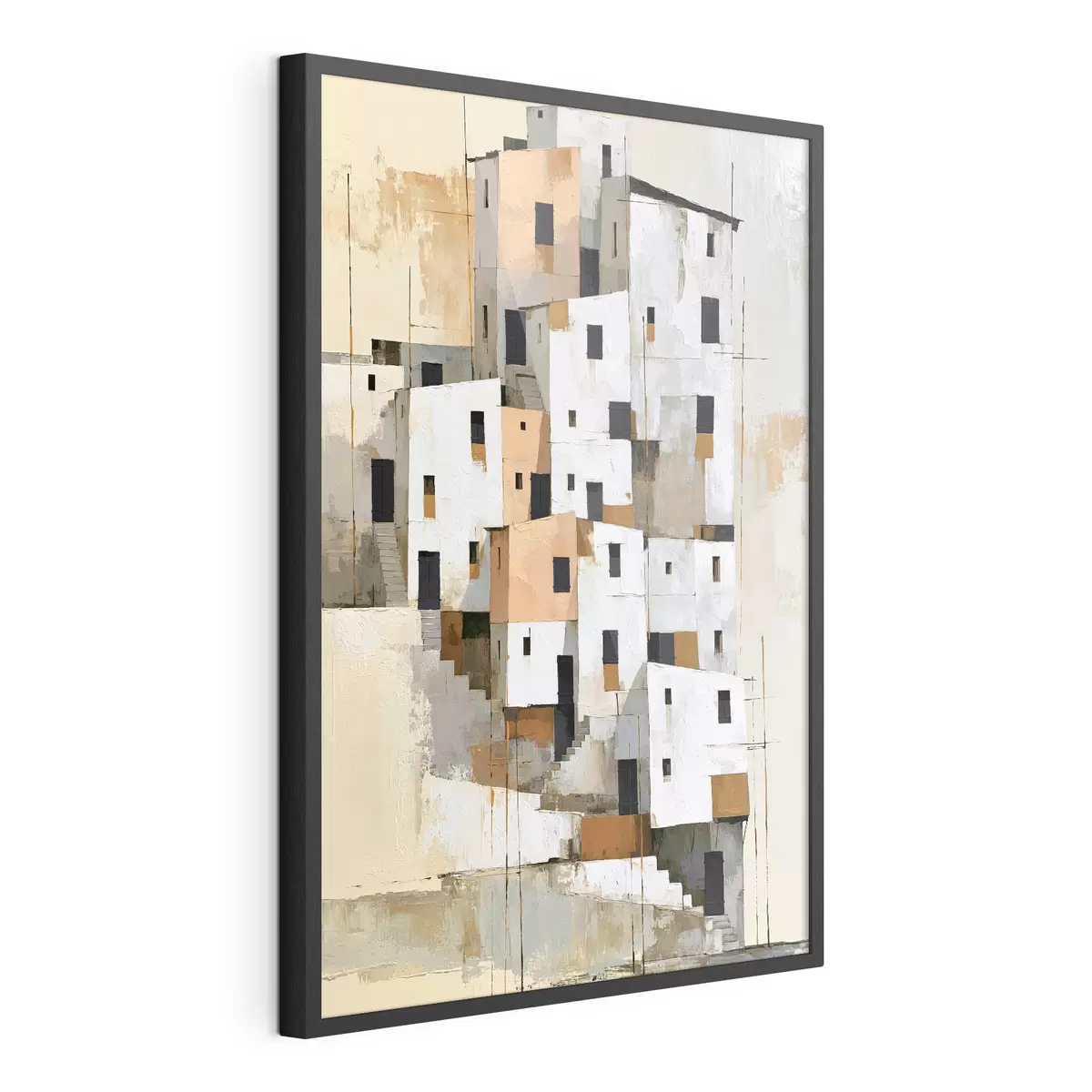 Poster Abstrakte Häuser f49760