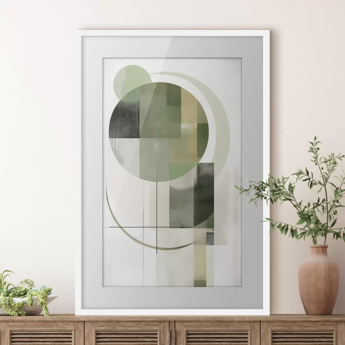 Poster Geometrische Komposition f49852