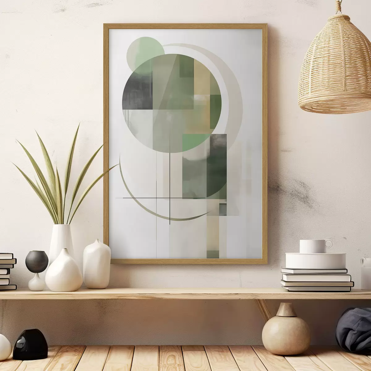 Poster Geometrische Komposition f49852