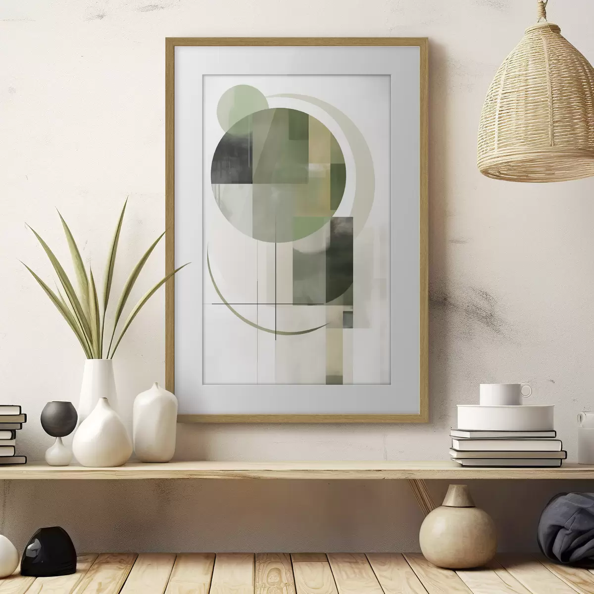 Poster Geometrische Komposition f49852