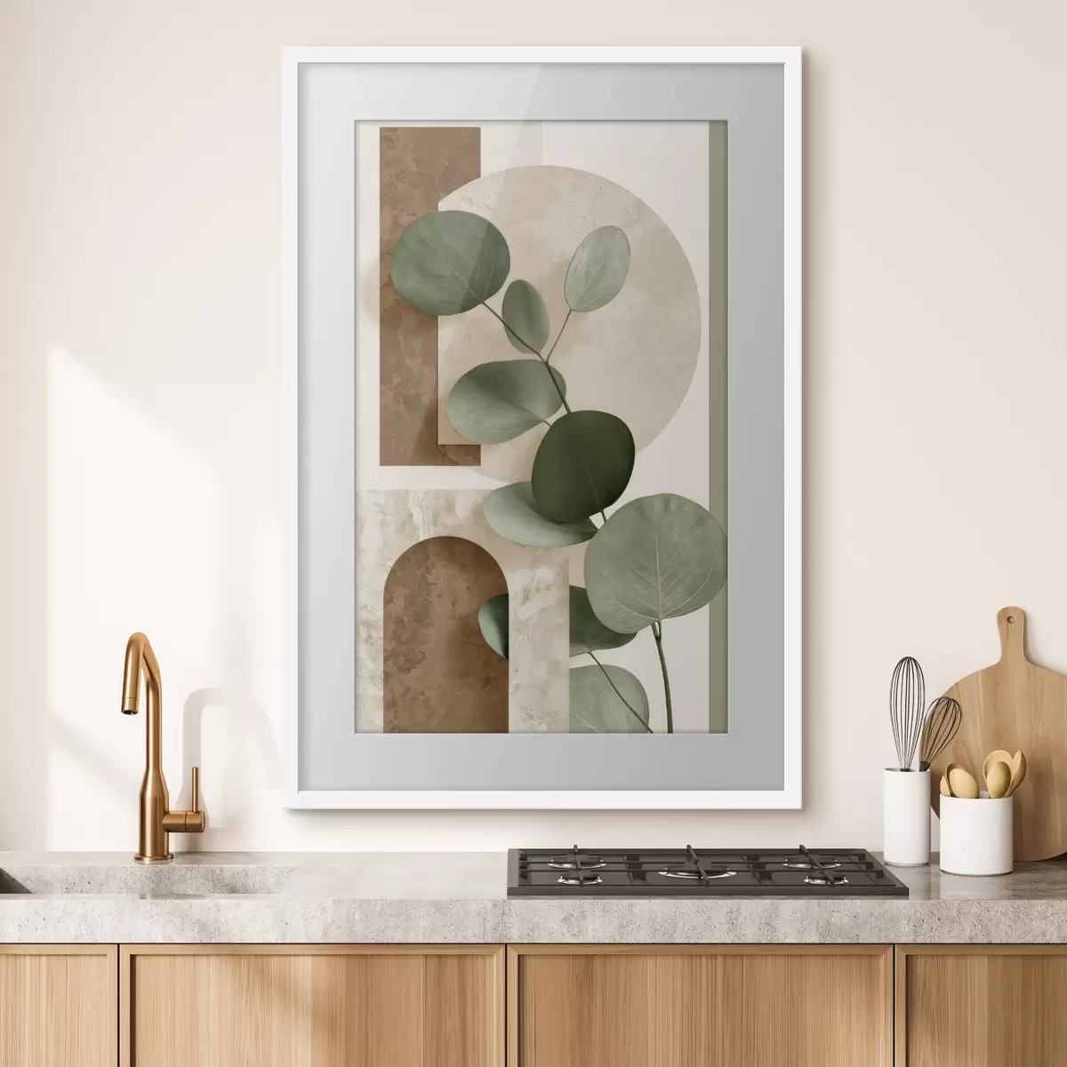 Poster Botanische Abstraktion f49857