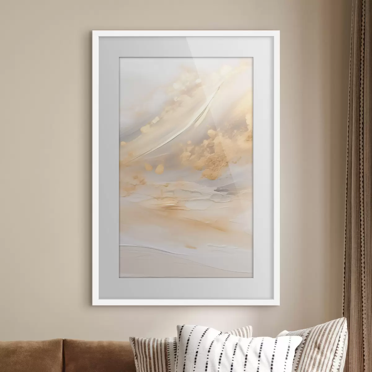 Poster Abstraktion im Innenraum f49989