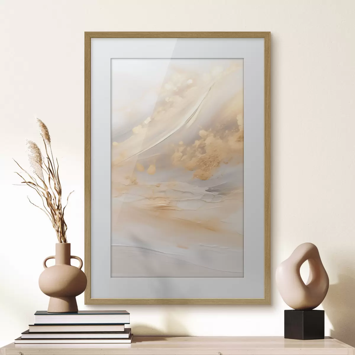 Poster Abstraktion im Innenraum f49989