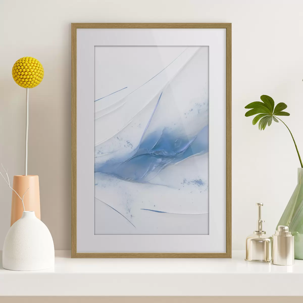 Poster Innenanstrich in Beige f49993