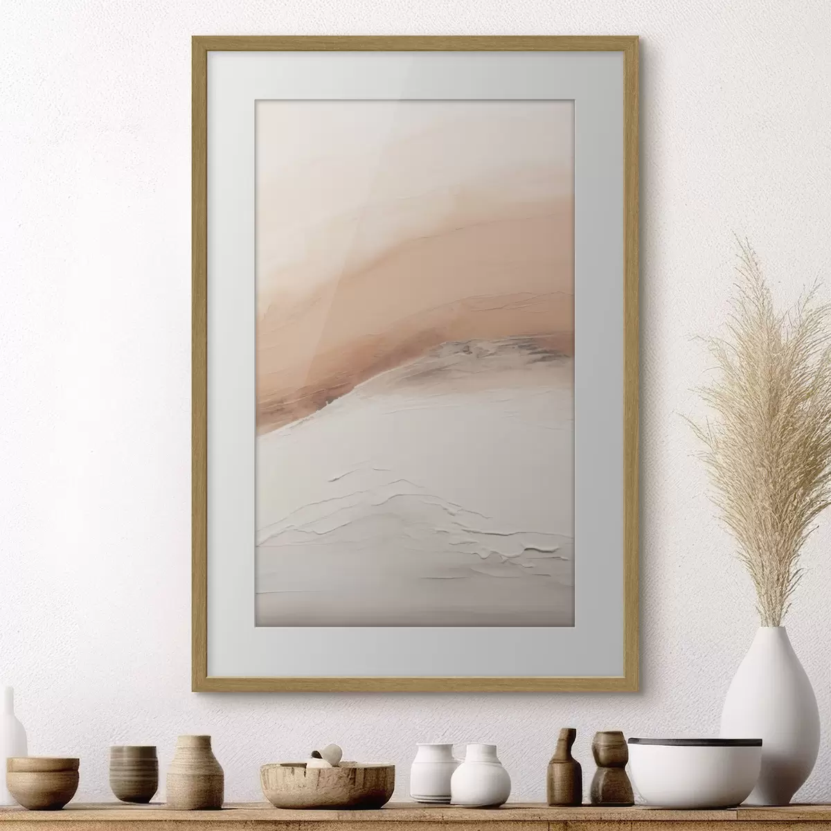 Poster Abstraktion mit Wolken f49995