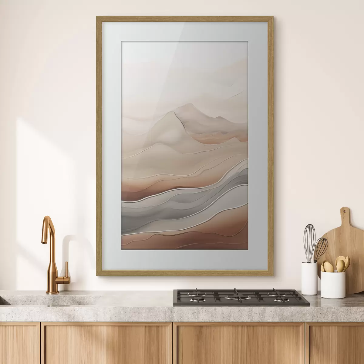 Poster Luftige Abstraktion f49996