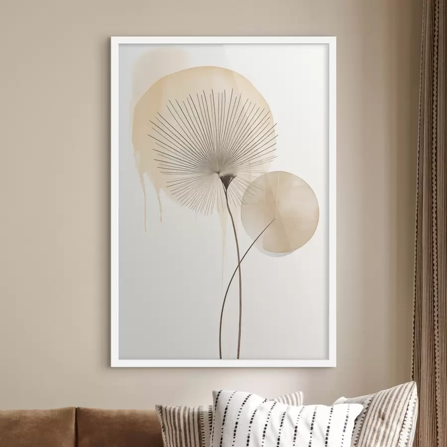 Fototapete Beige-Komposition f49999