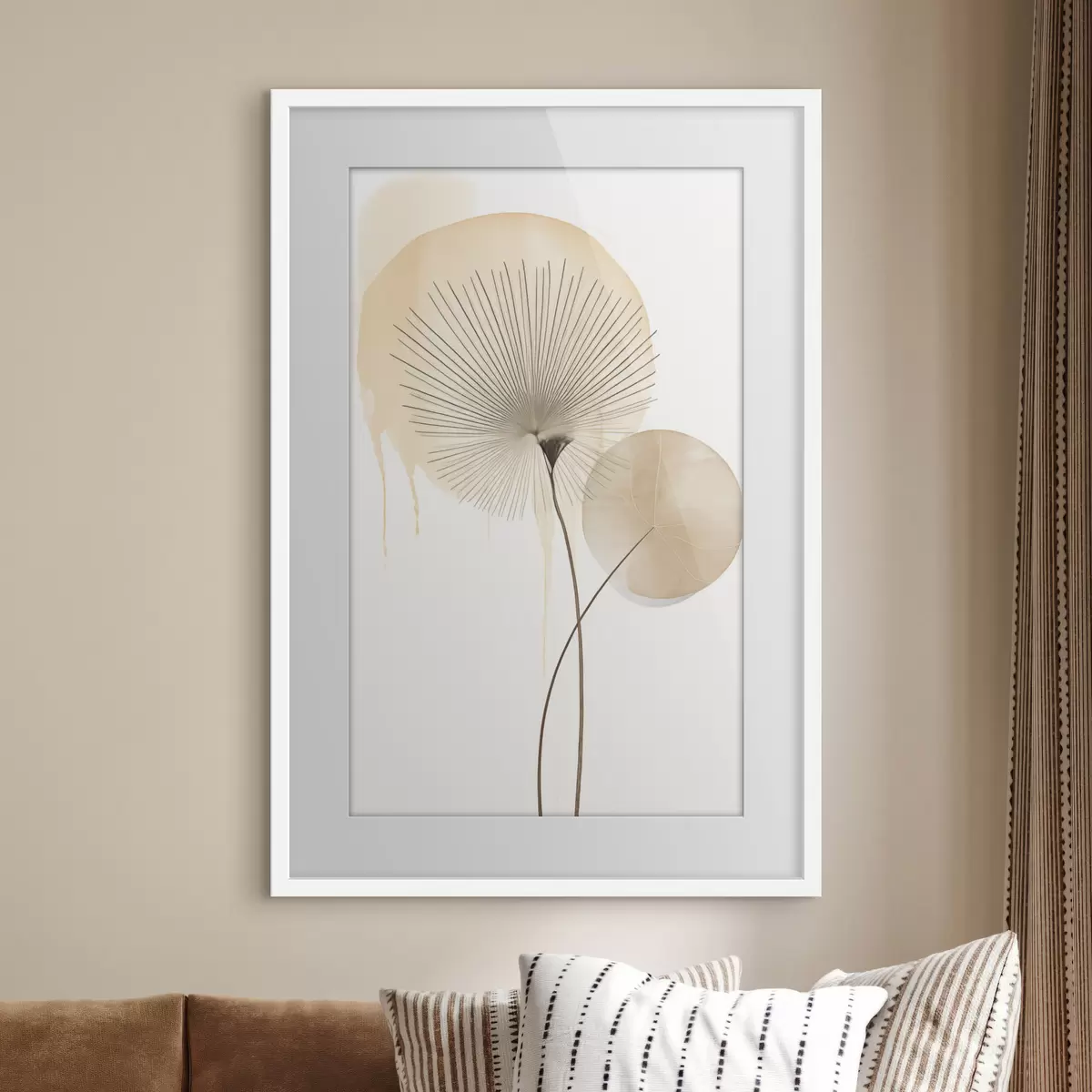 Poster Beige-Komposition f49999