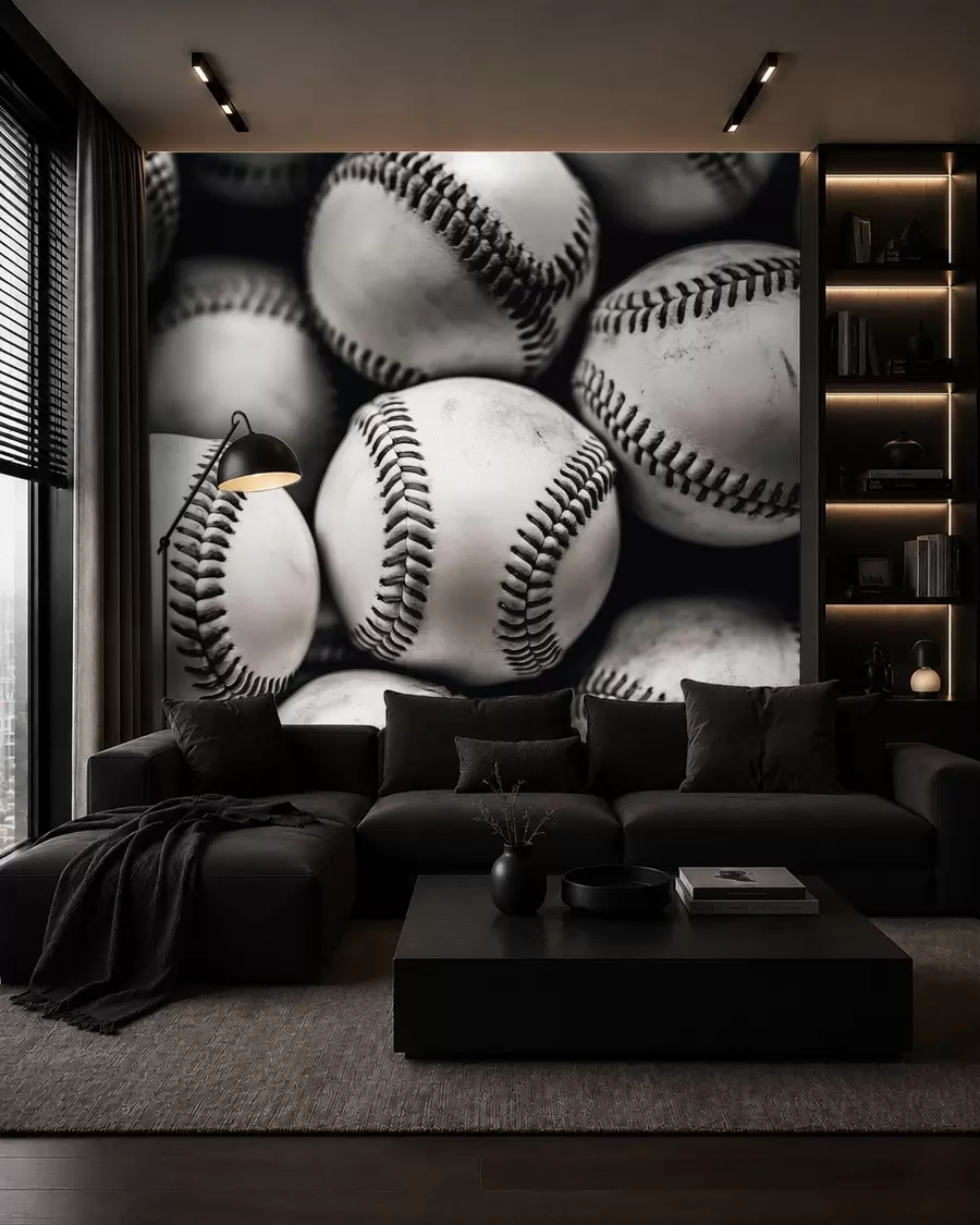 Fototapete Baseballbälle w09966