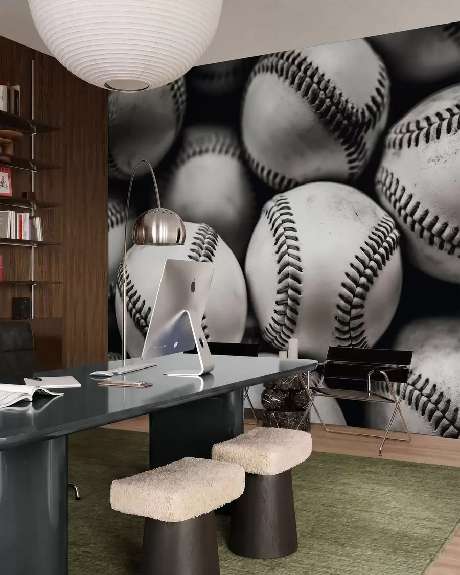 Fototapete Baseballbälle w09966