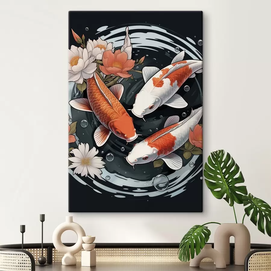 Fototapete Koi Karpfen s50035