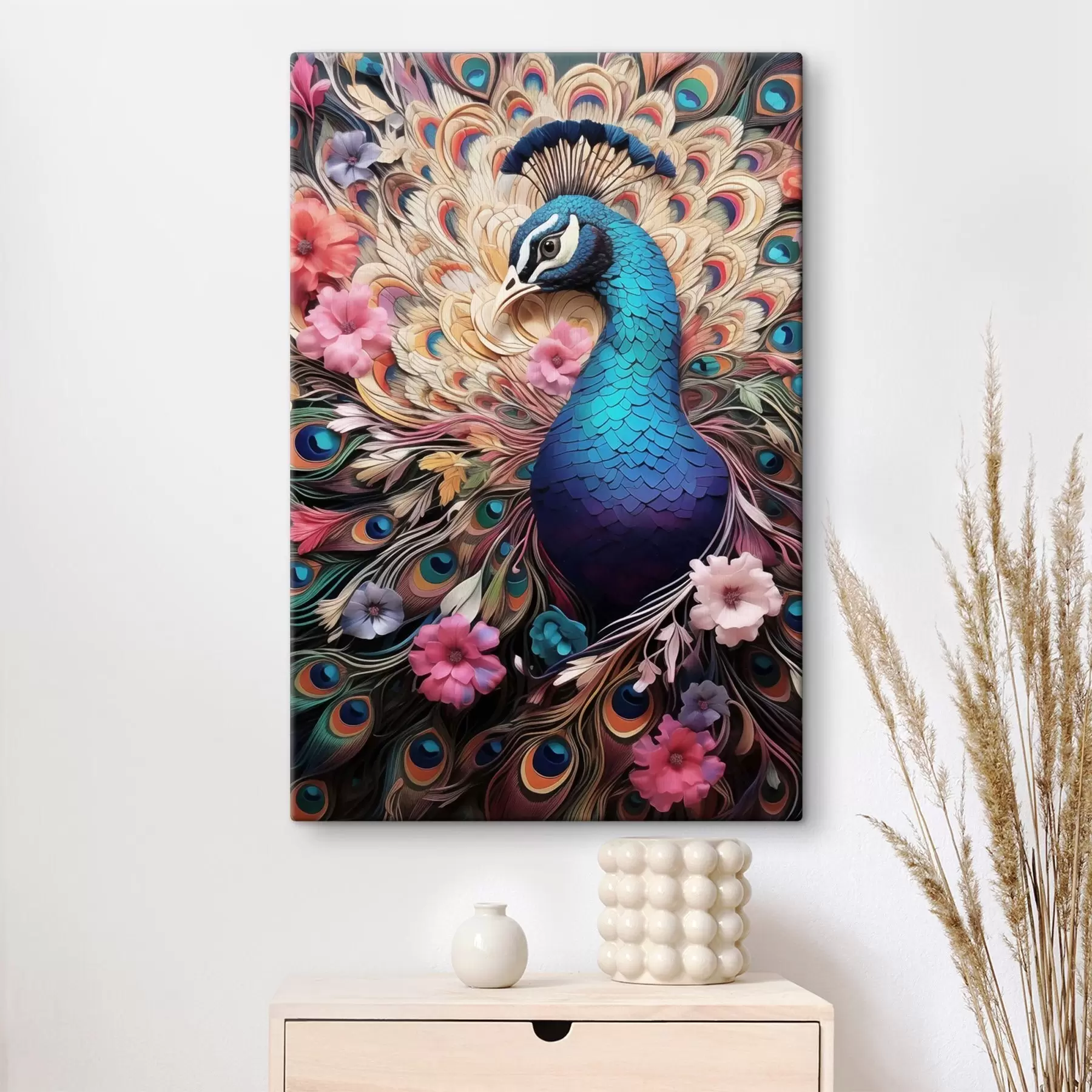 Fototapete Pfau s50036