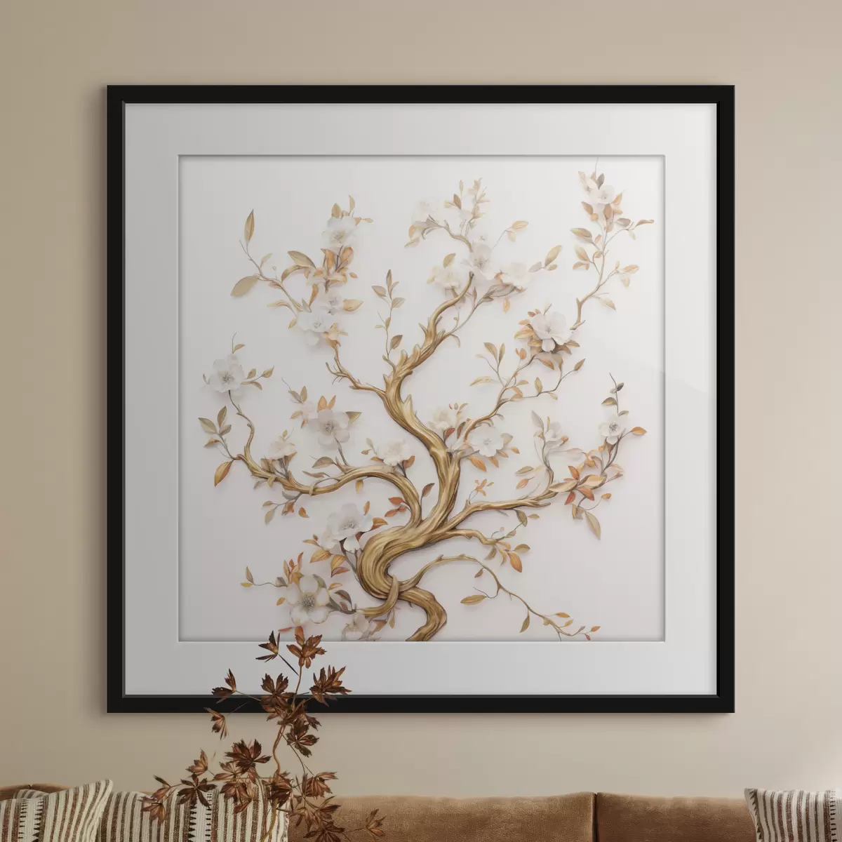 Poster Blühender Baum f50020