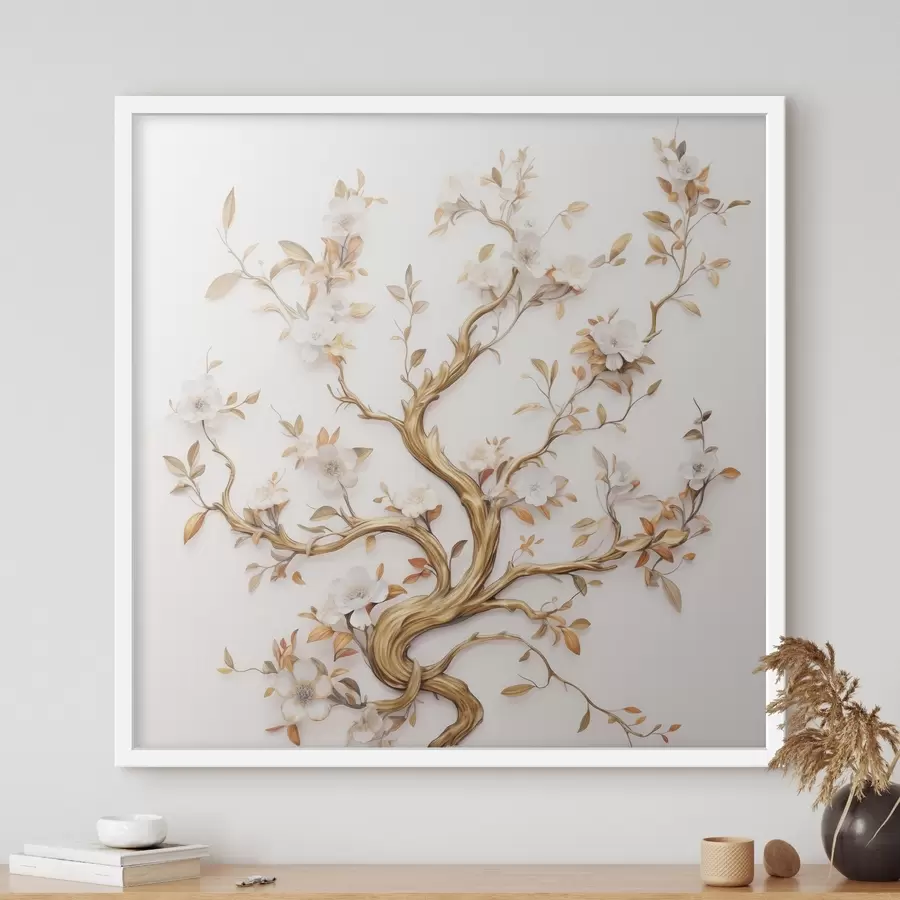 Fototapete Blühender Baum f50020