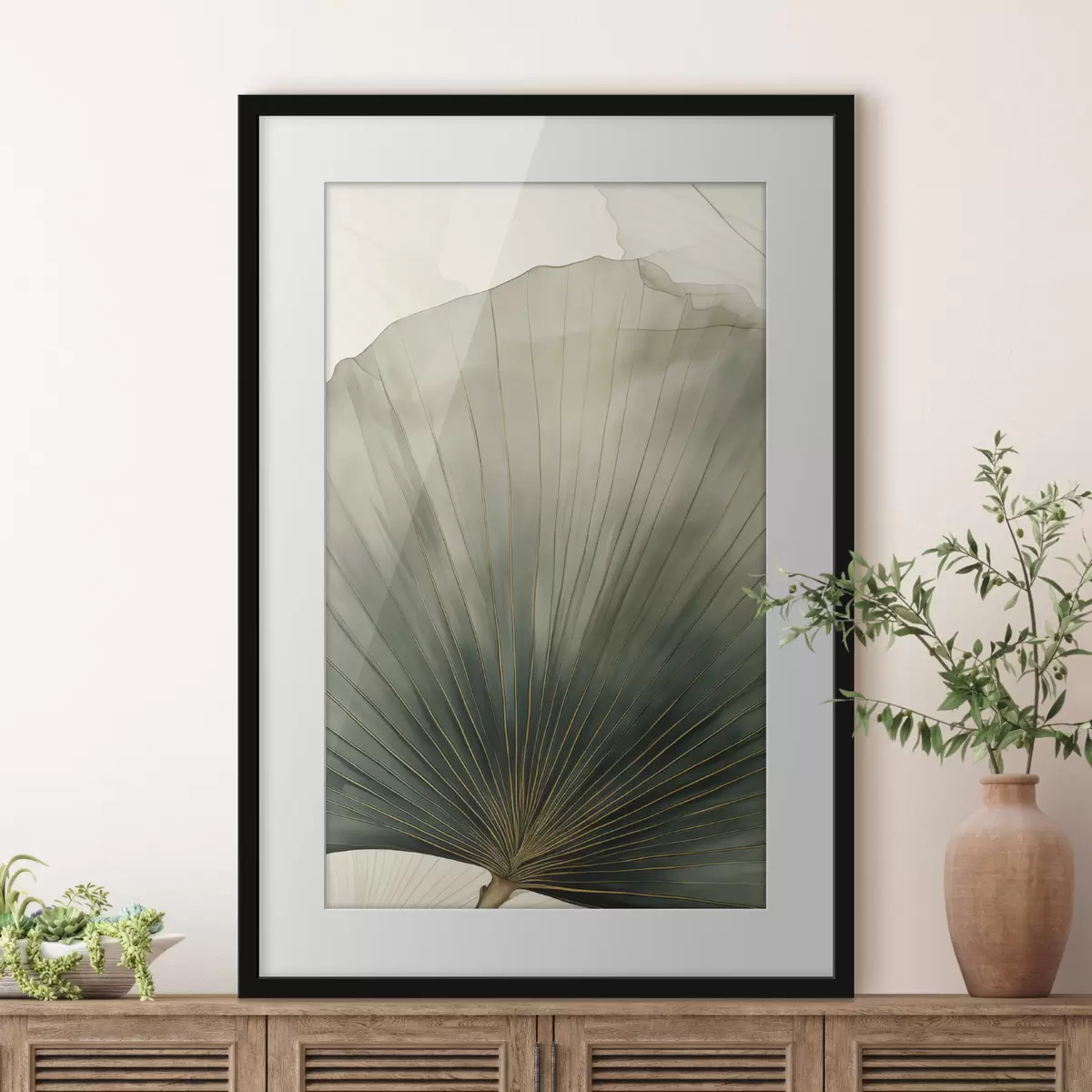 Poster Ginkgoblatt f50022