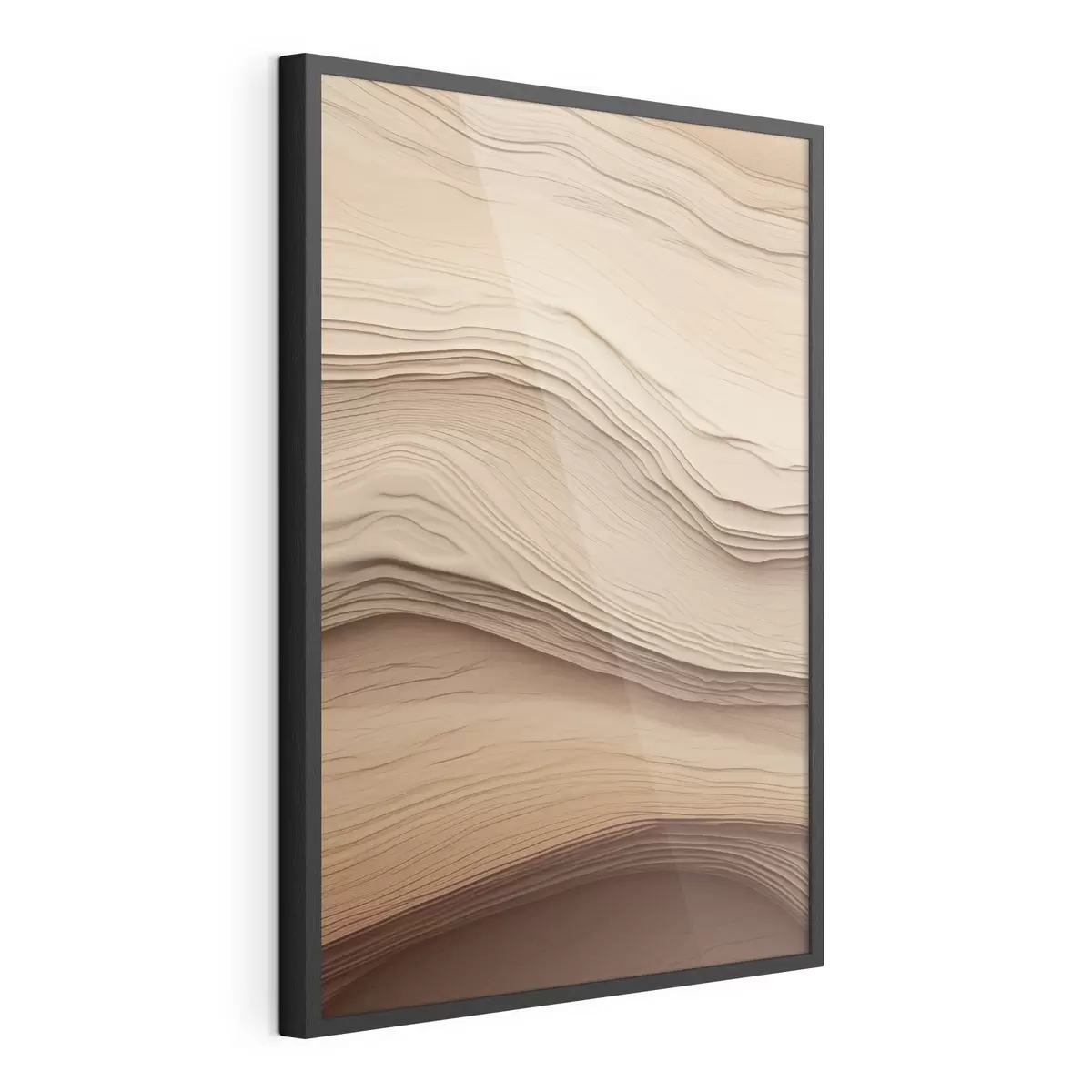 Poster Beige Abstraktion f50023