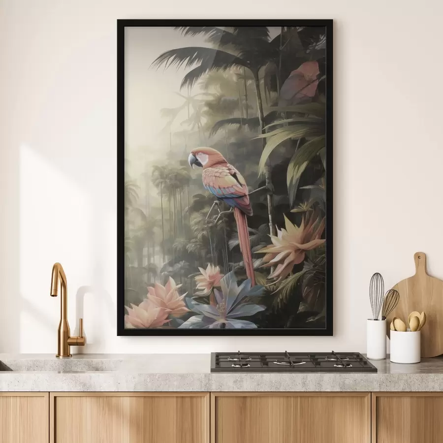 Fototapete Tropische Flamingos f50027