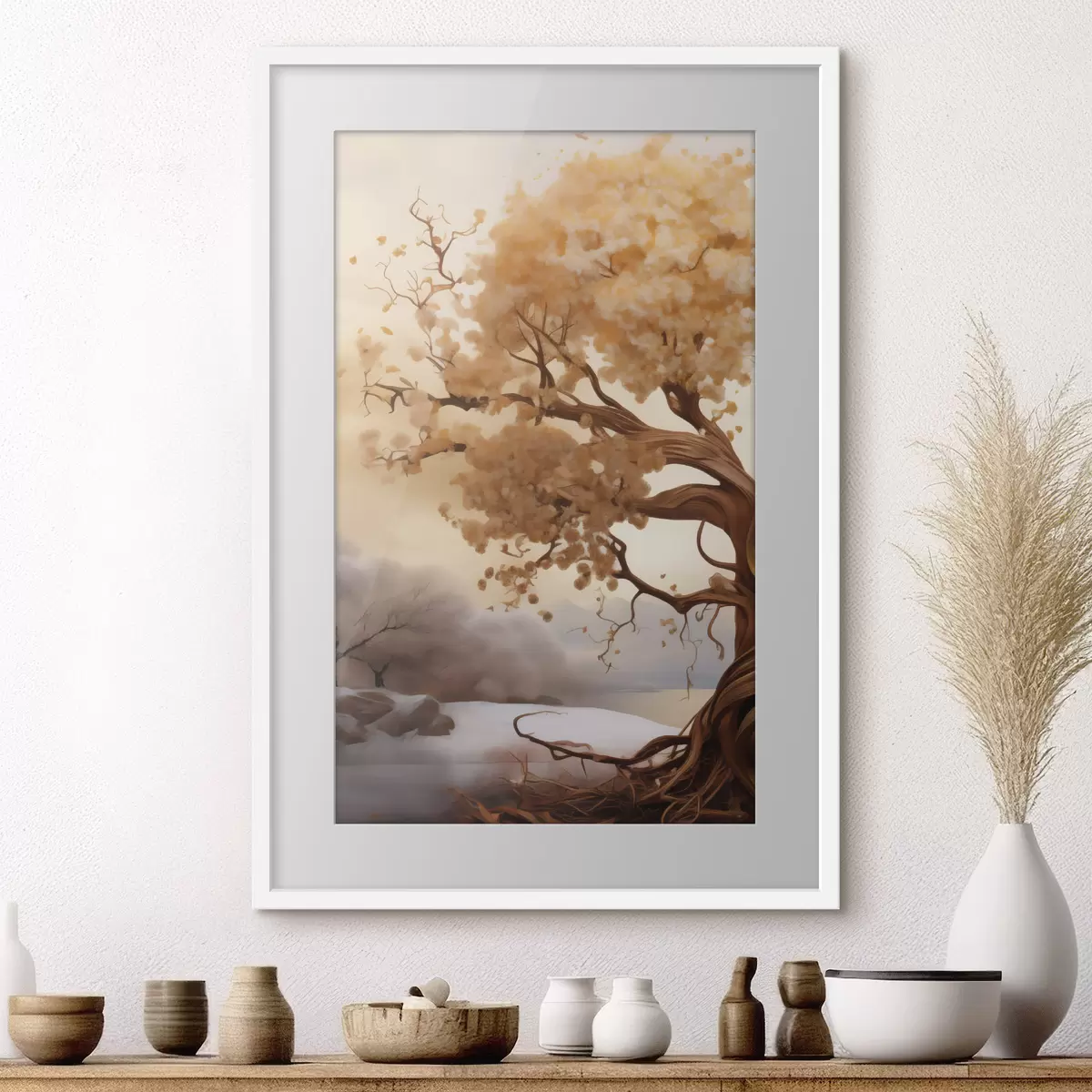 Poster Herbstbaum f50029