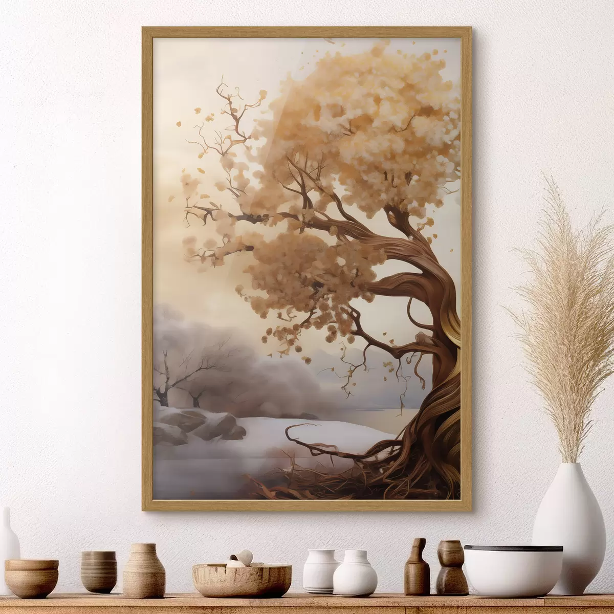Poster Herbstbaum f50029