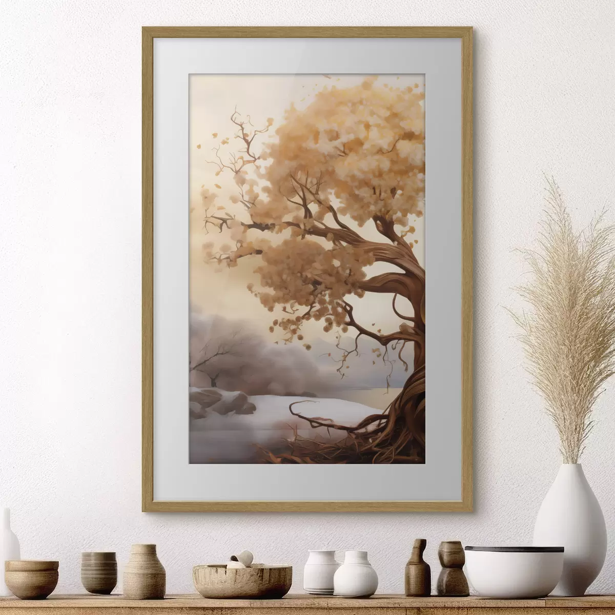 Poster Herbstbaum f50029