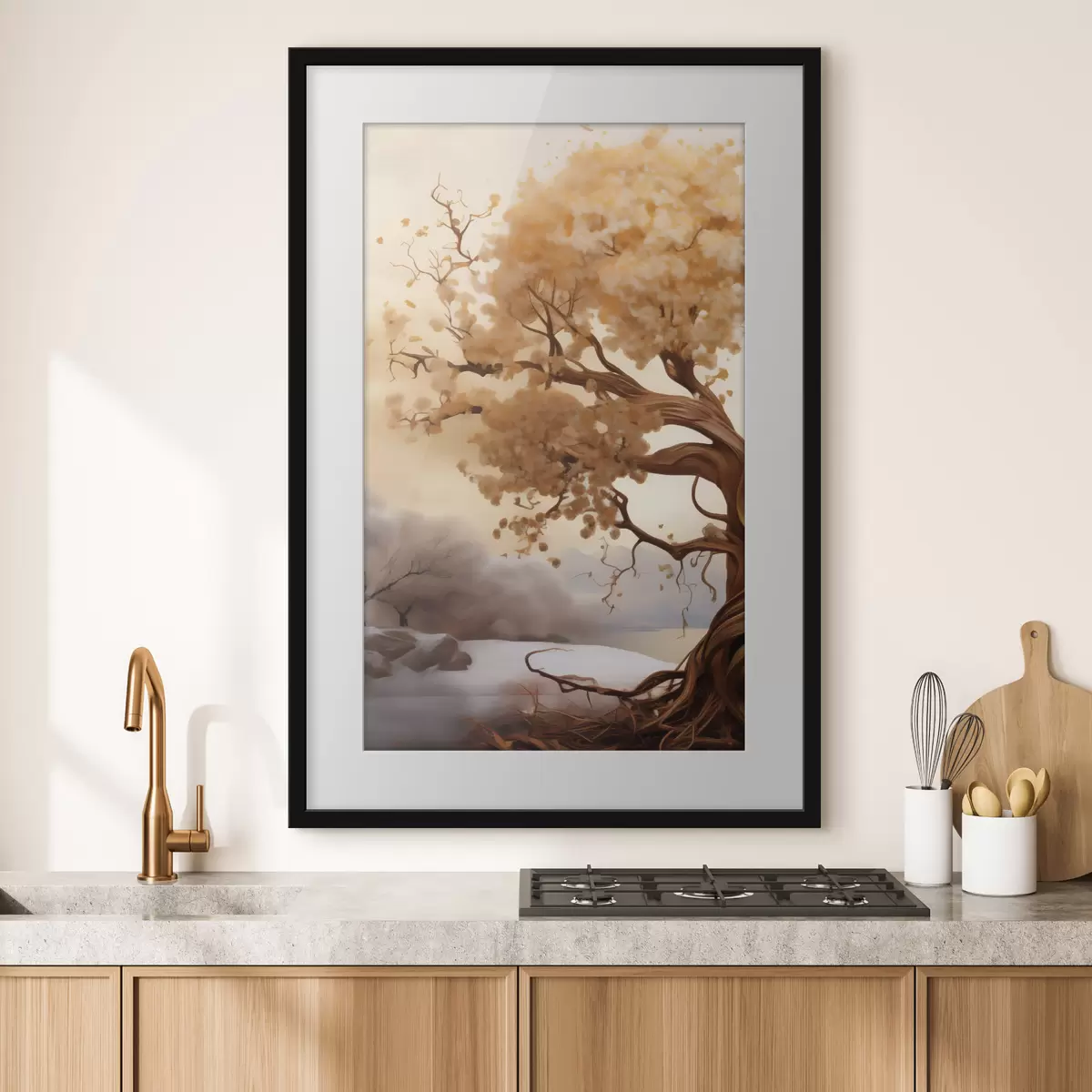 Poster Herbstbaum f50029