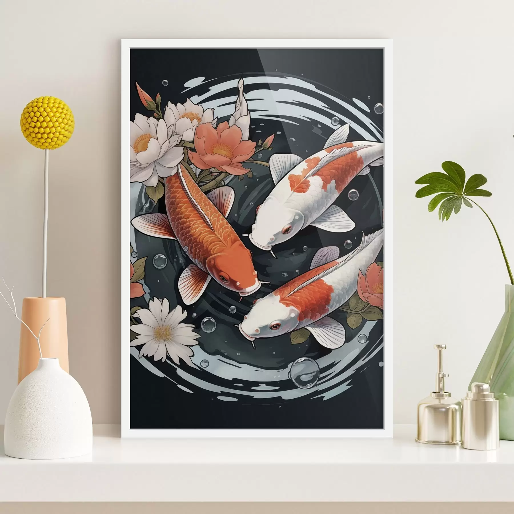Fototapete Koi Karpfen f50035