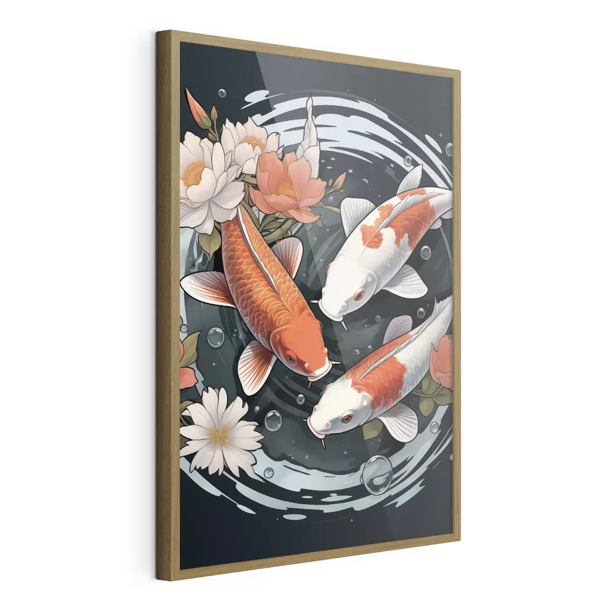 Poster Koi Karpfen f50035