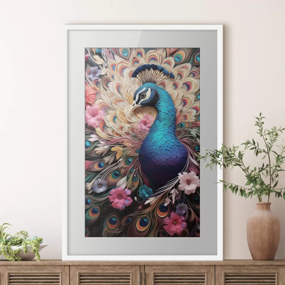 Poster Pfau f50036