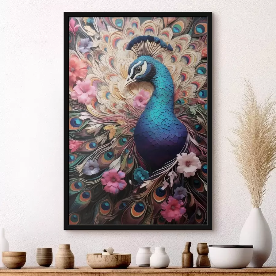 Fototapete Pfau f50036