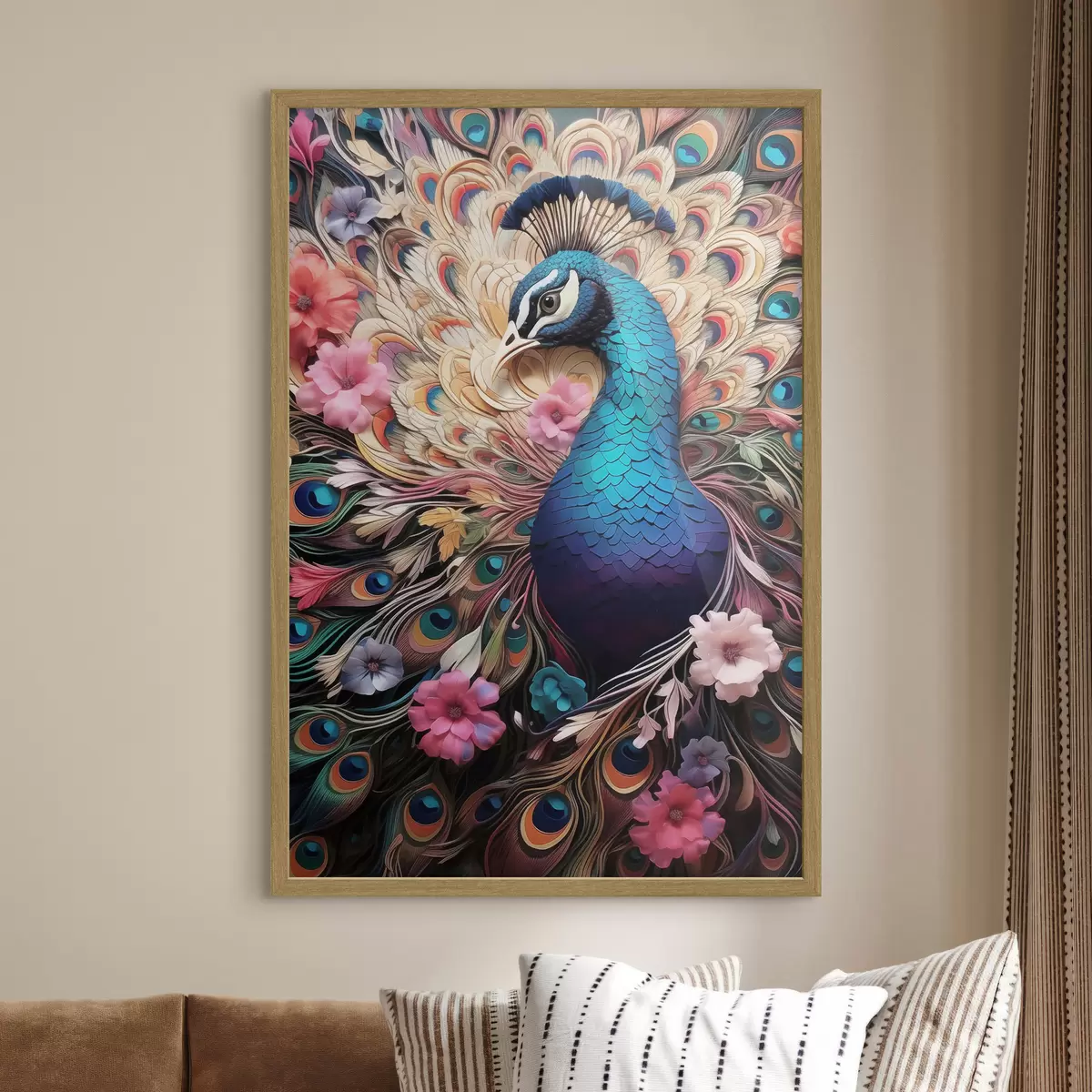 Poster Pfau f50036