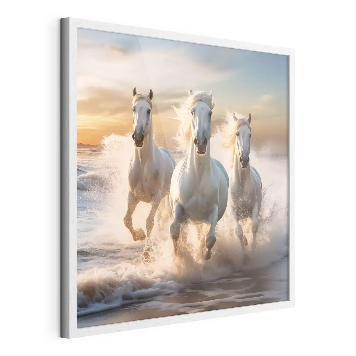 Poster Pferde am Ufer f50037