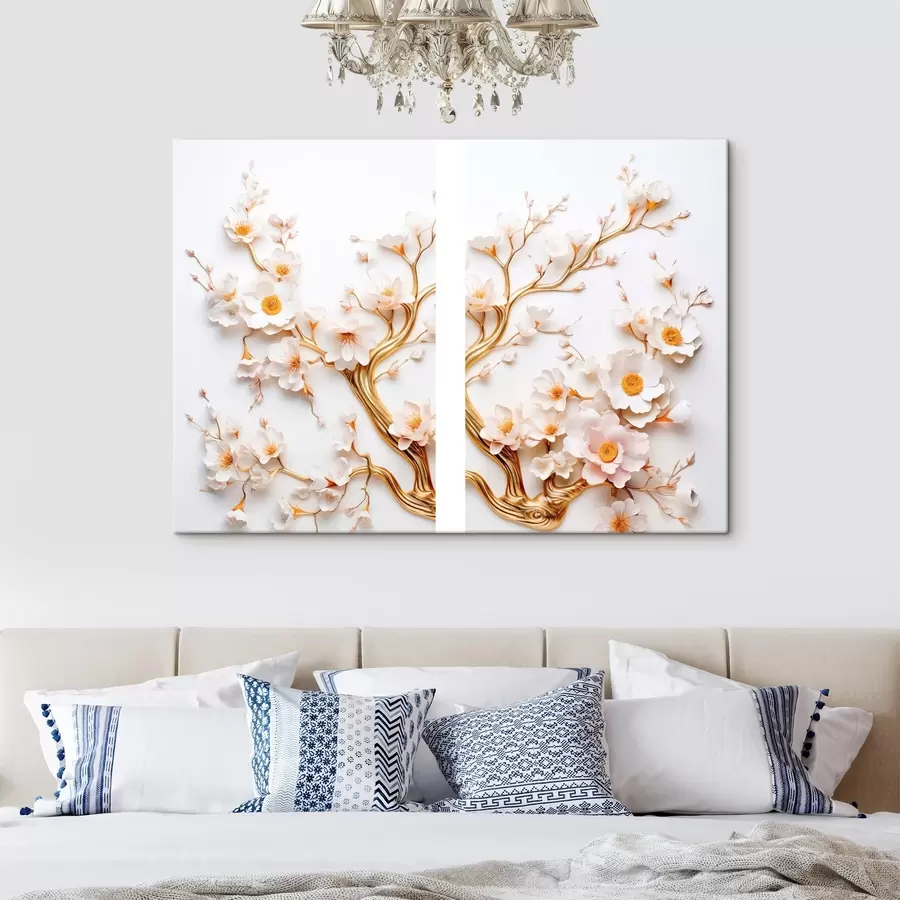 Fototapete Blühende Magnolie m30773