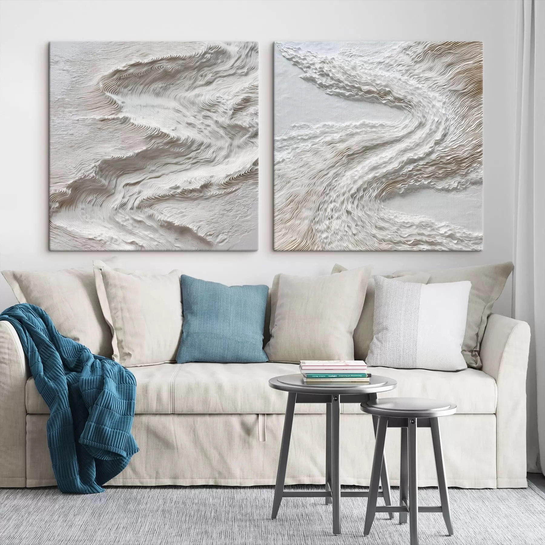 Fototapete Strukturiertes Relief mit feinen Konturlinien im Stil der zeitgenössischen Kunst m30652