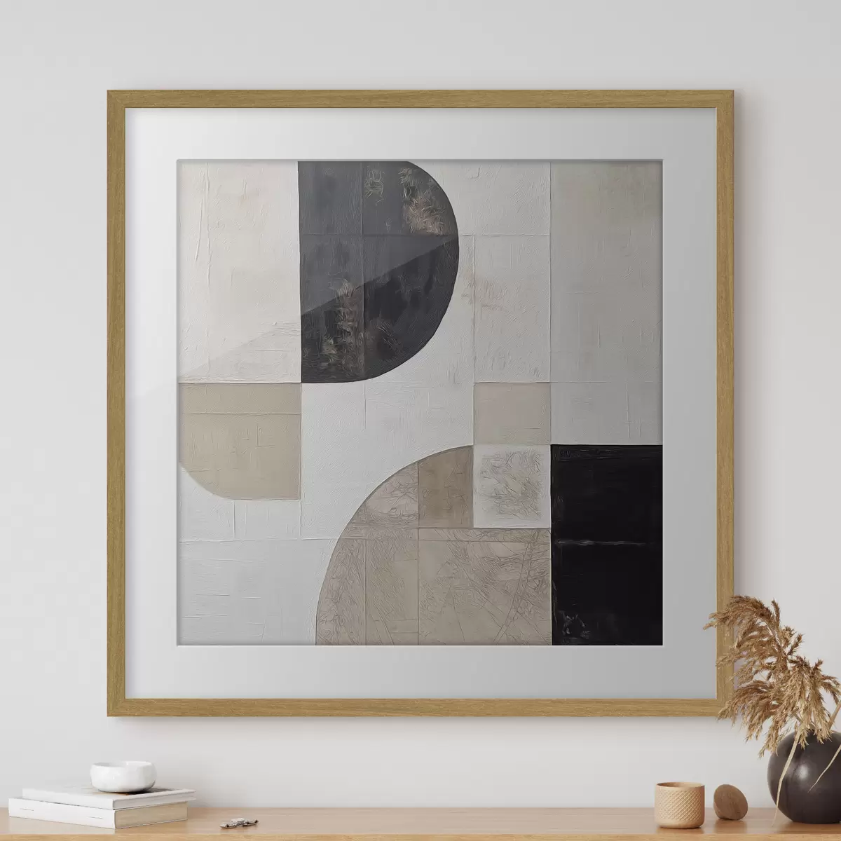 Poster Geometrische Abstraktion f50042