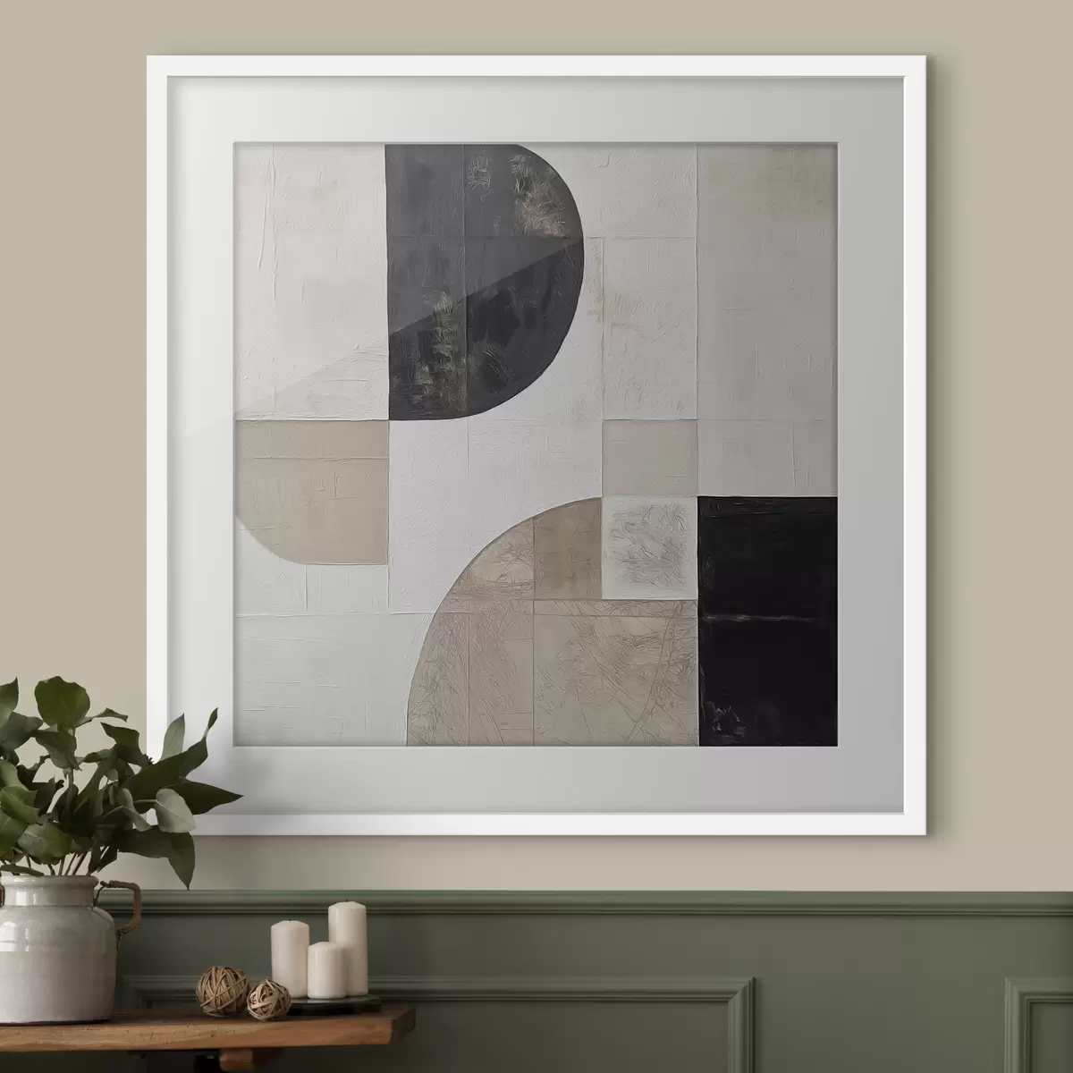 Poster Geometrische Abstraktion f50042