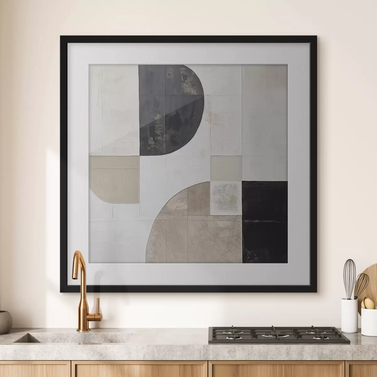 Poster Geometrische Abstraktion f50042
