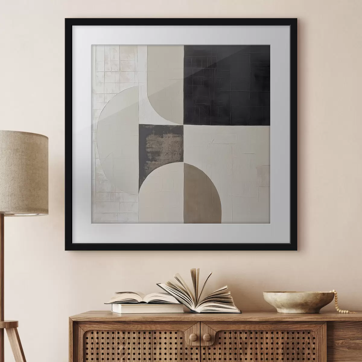 Poster Geometrische Abstraktion f50043
