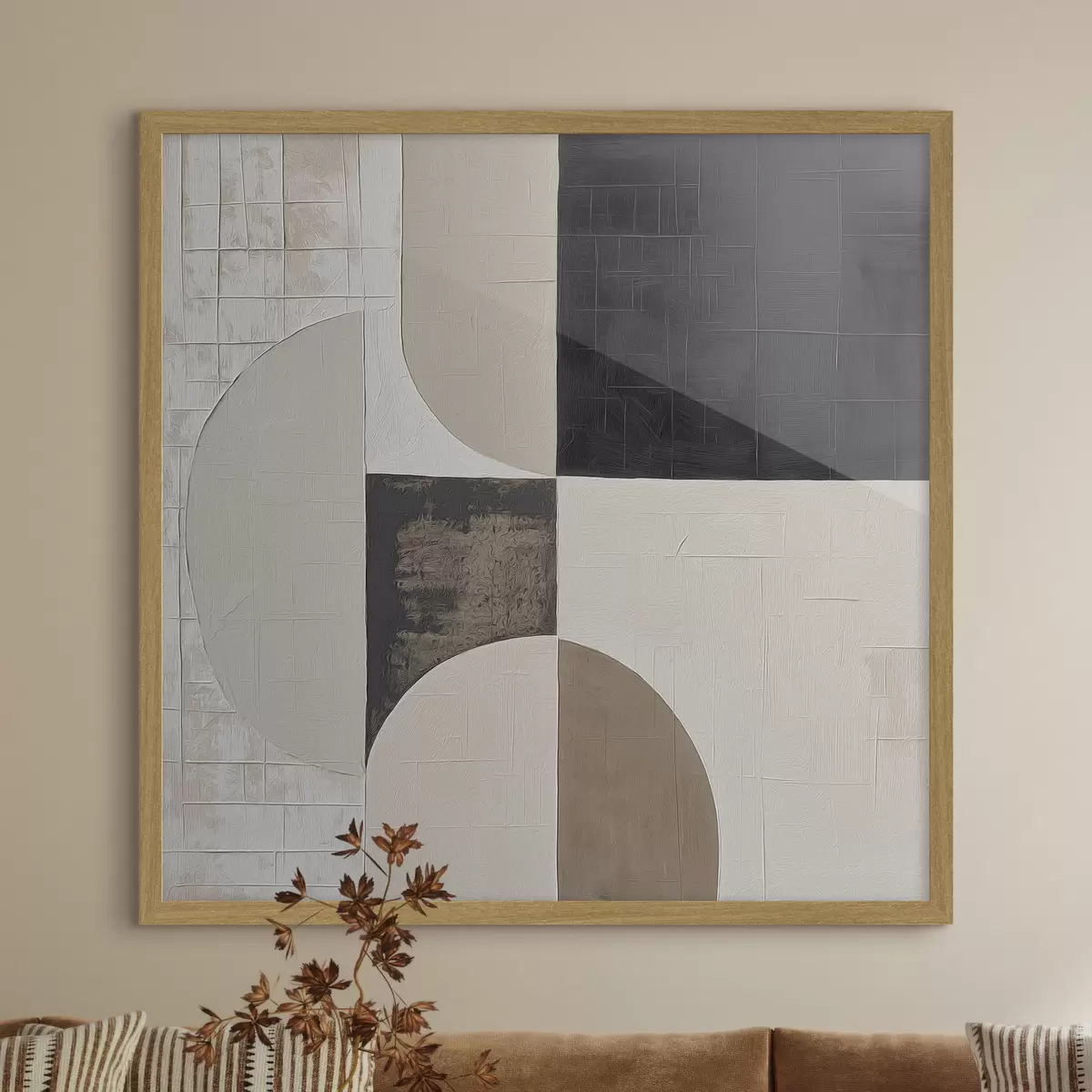 Poster Geometrische Abstraktion f50043