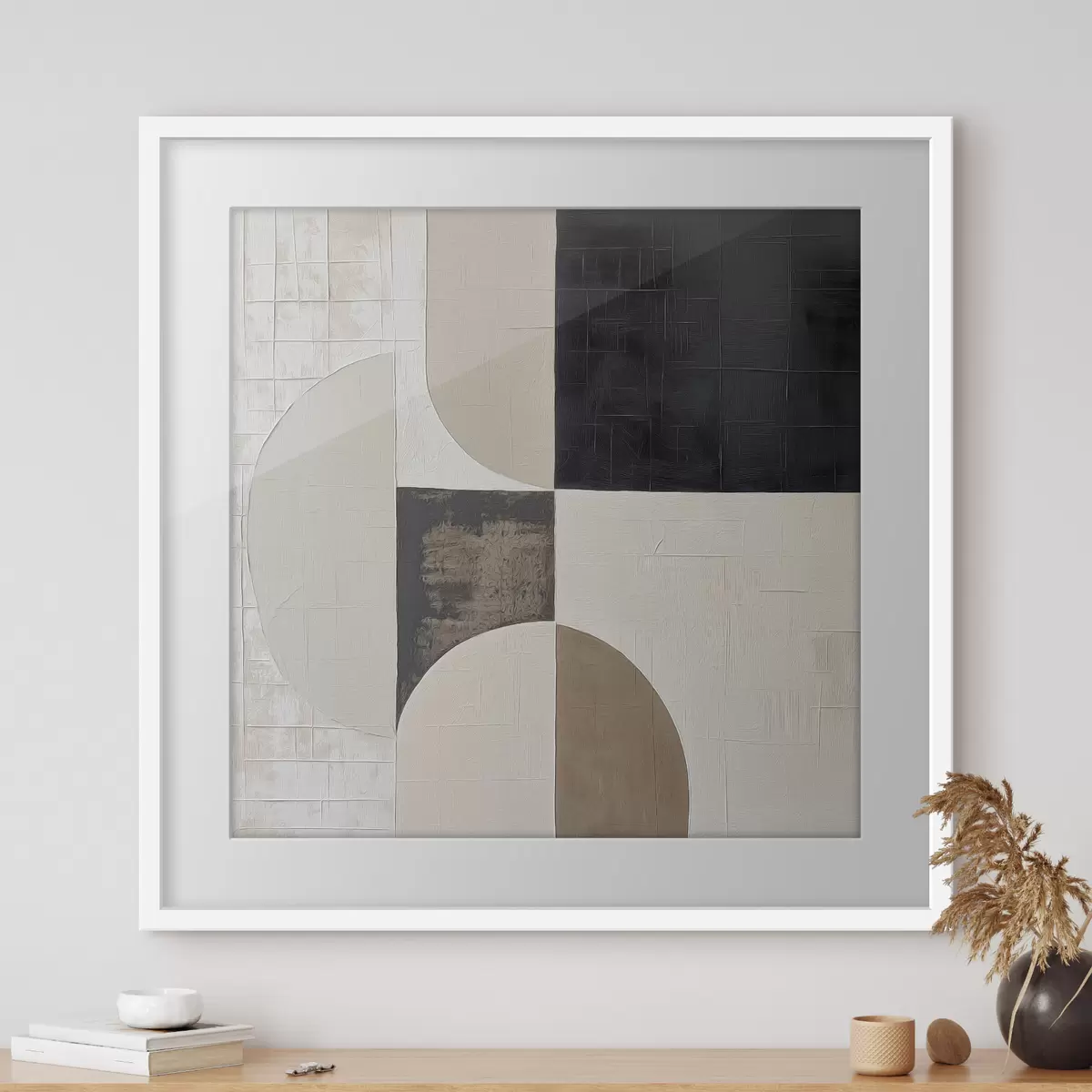 Poster Geometrische Abstraktion f50043