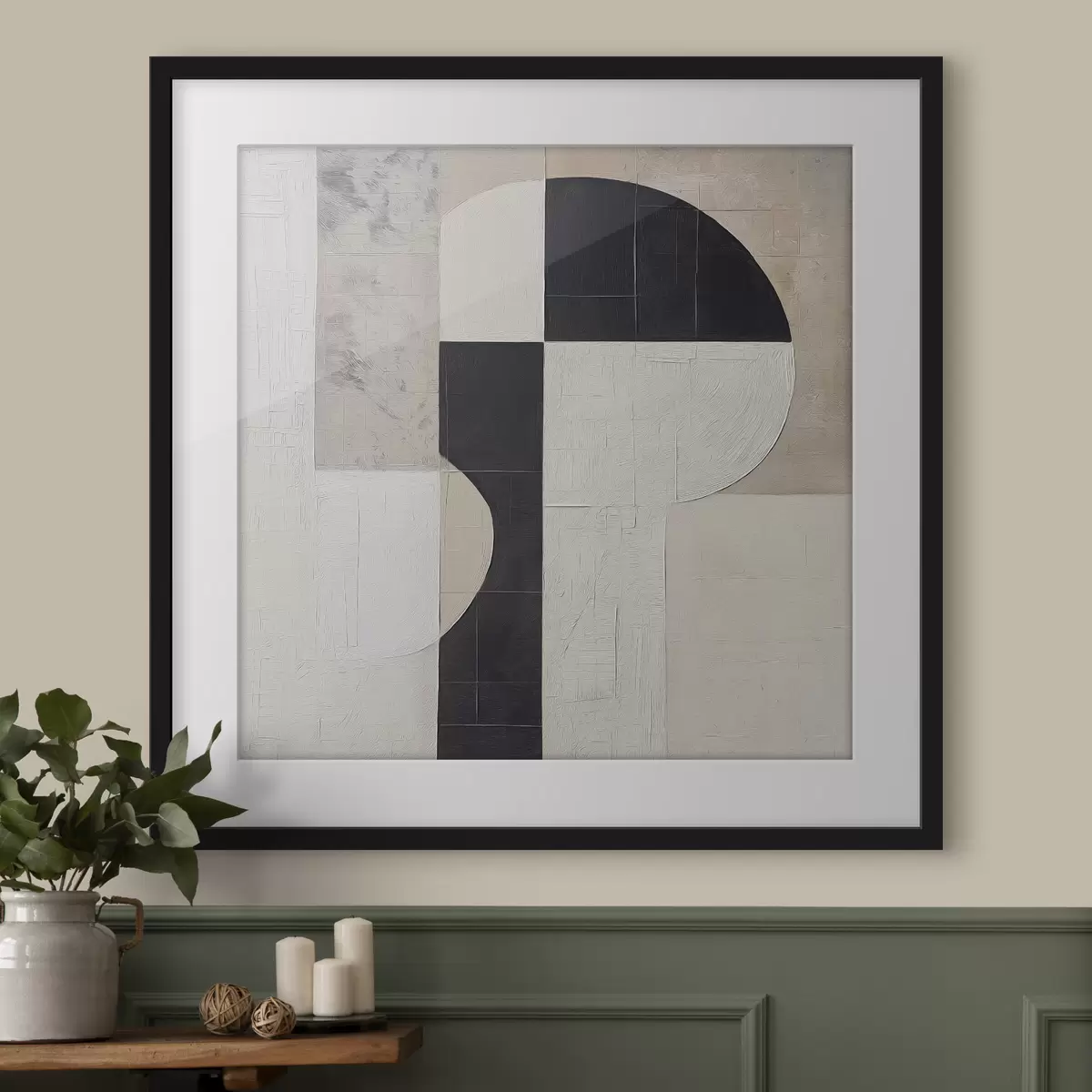 Poster Geometrische Abstraktion f50044