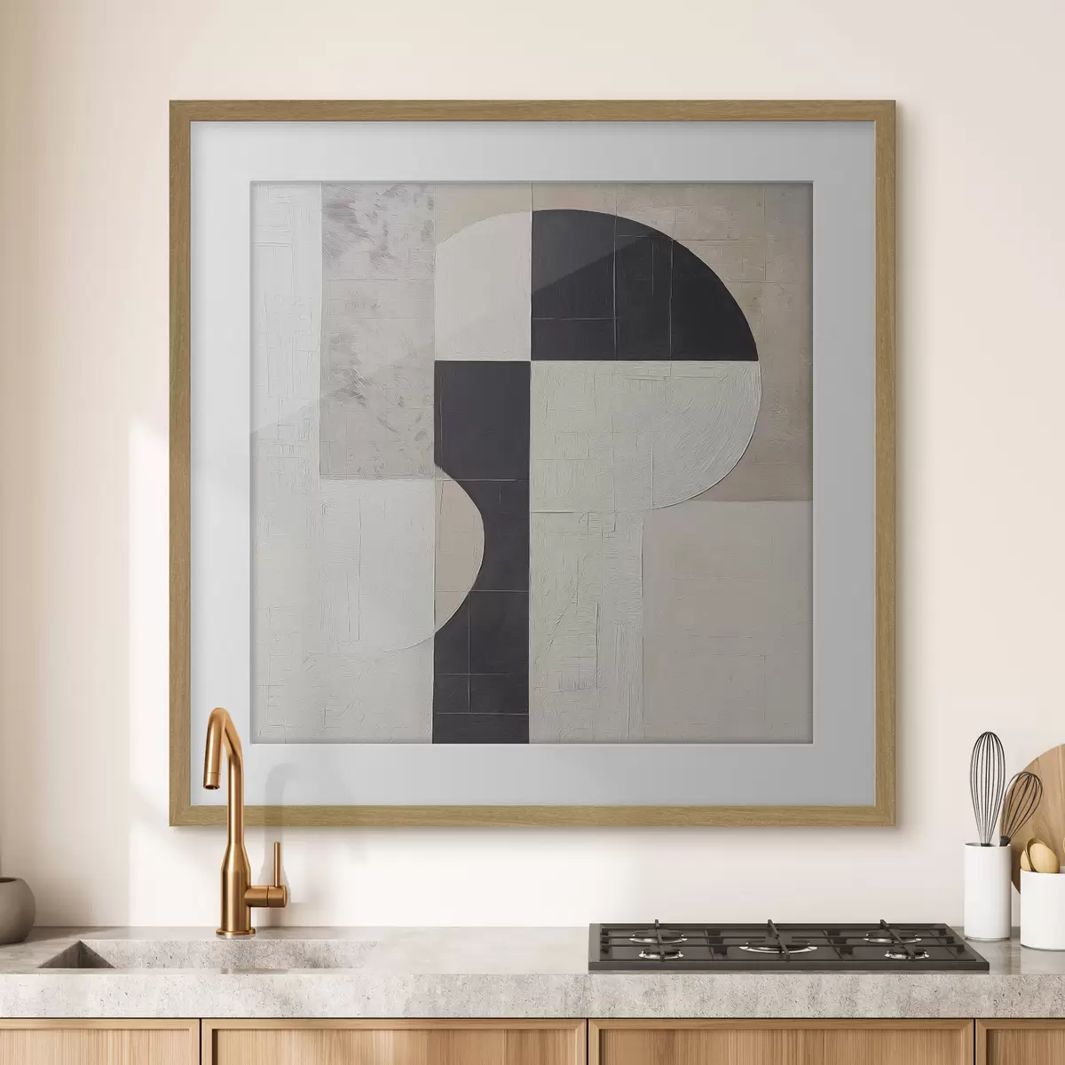 Poster Geometrische Abstraktion f50044