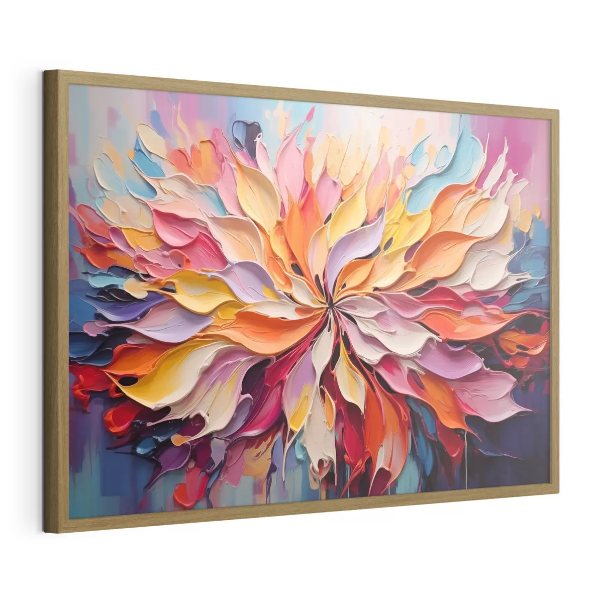Poster Abstrakte Blume f50045