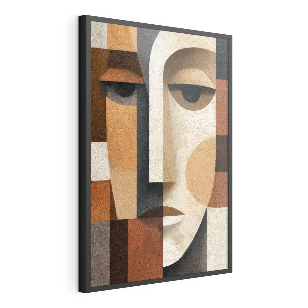 Poster Abstraktes Gesicht f50054
