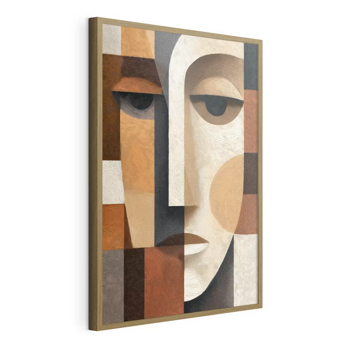 Poster Abstraktes Gesicht f50054