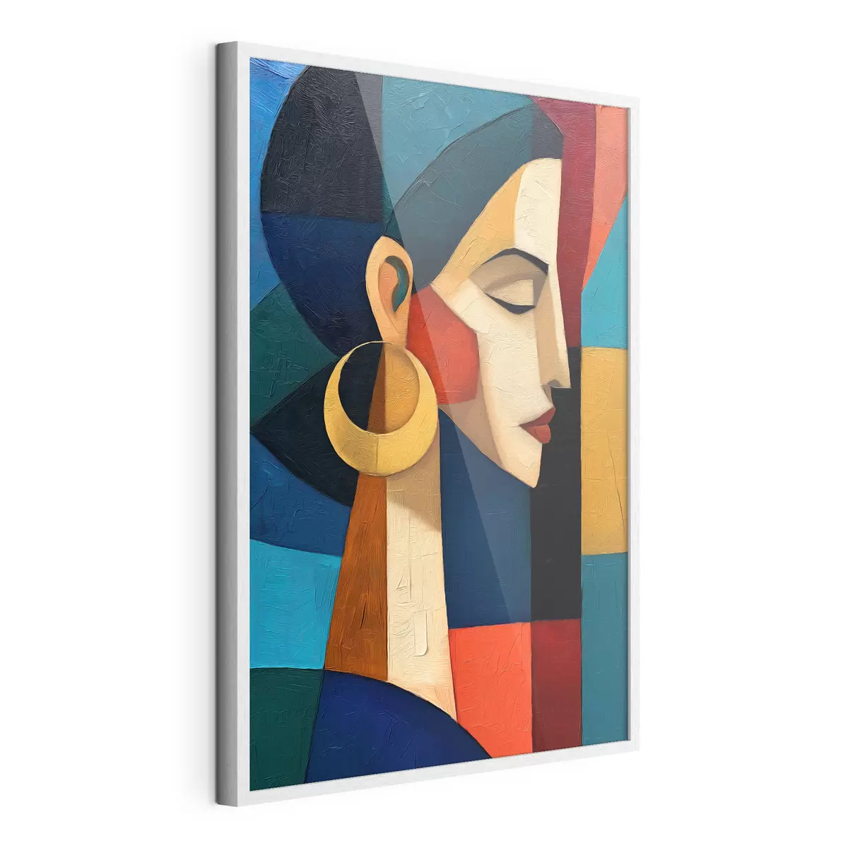 Poster Abstraktes Gesicht f50056