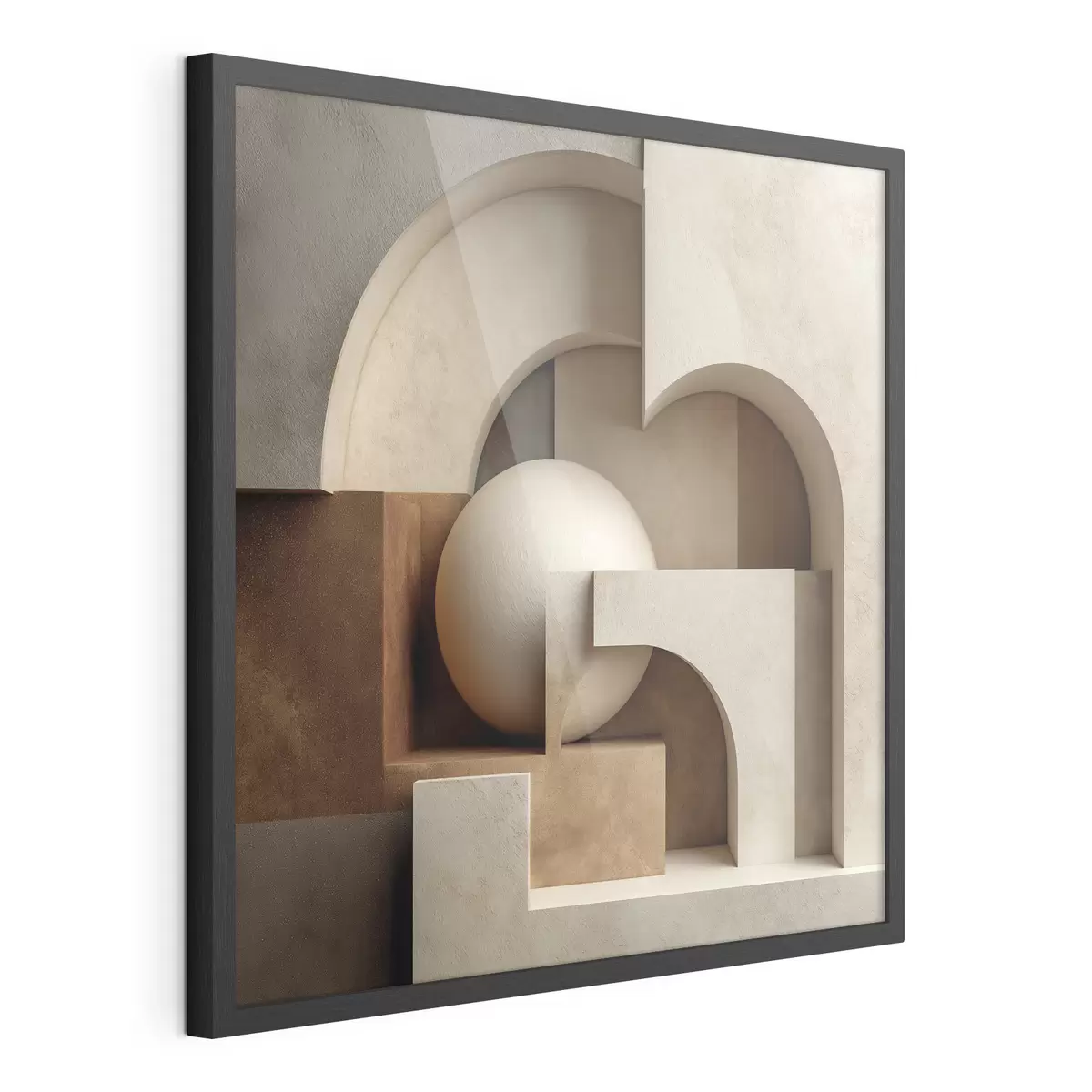 Poster Flache abstrakte Komposition f50067