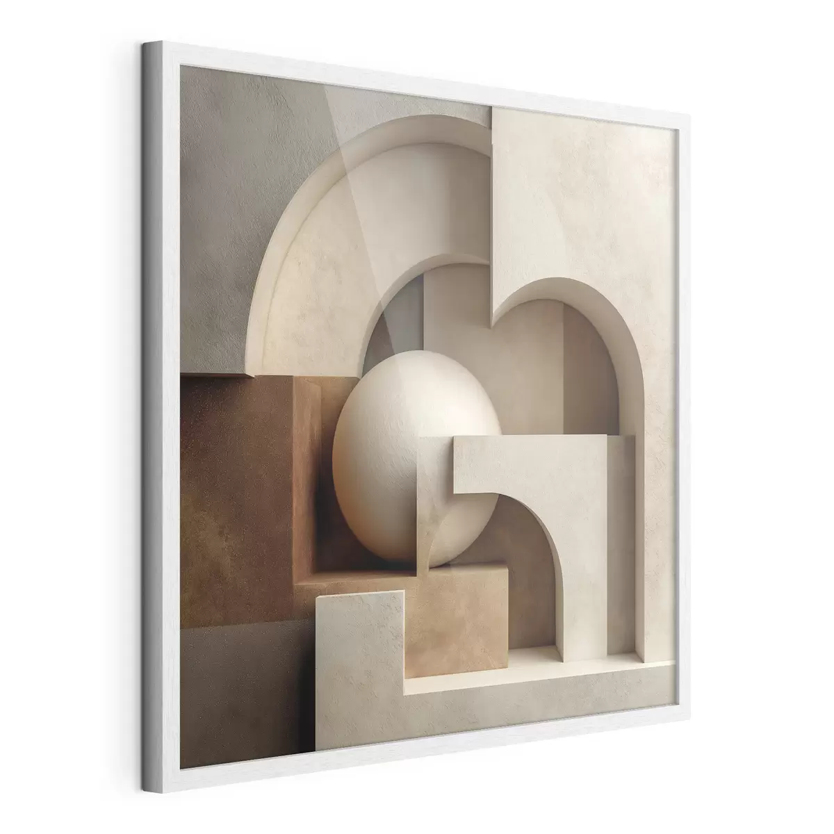 Poster Flache abstrakte Komposition f50067